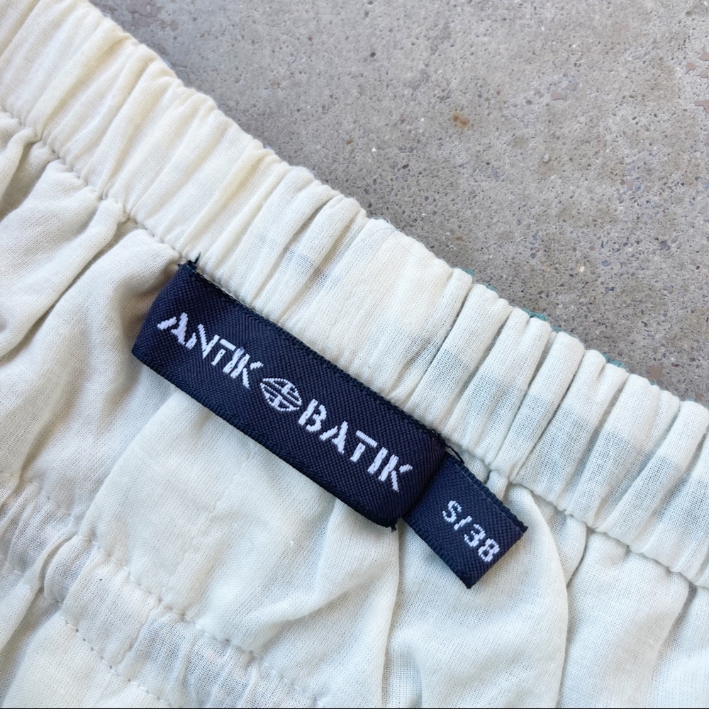 Antik Batik Cleo Pastel Silk Chiffon Maxi Skirt - Picture 4 of 6